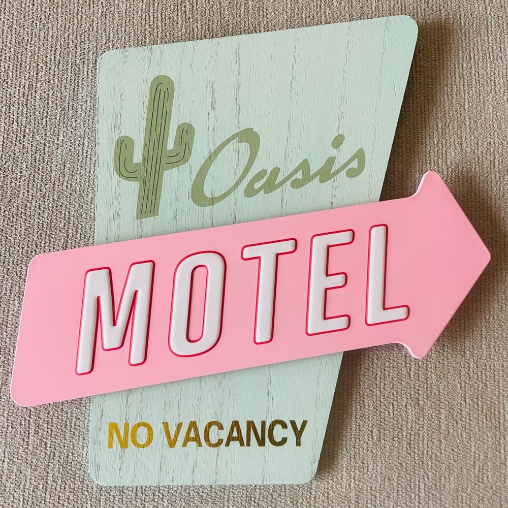 Motel "No Vacancy" sign 2024 Palm Springs